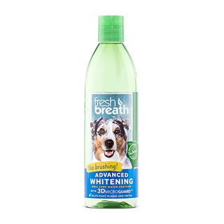 Dung dịch chăm sóc răng miệng, Làm trắng và bảo vệ răng miệng cho chó Tropiclean Fresh Breath chai 473m