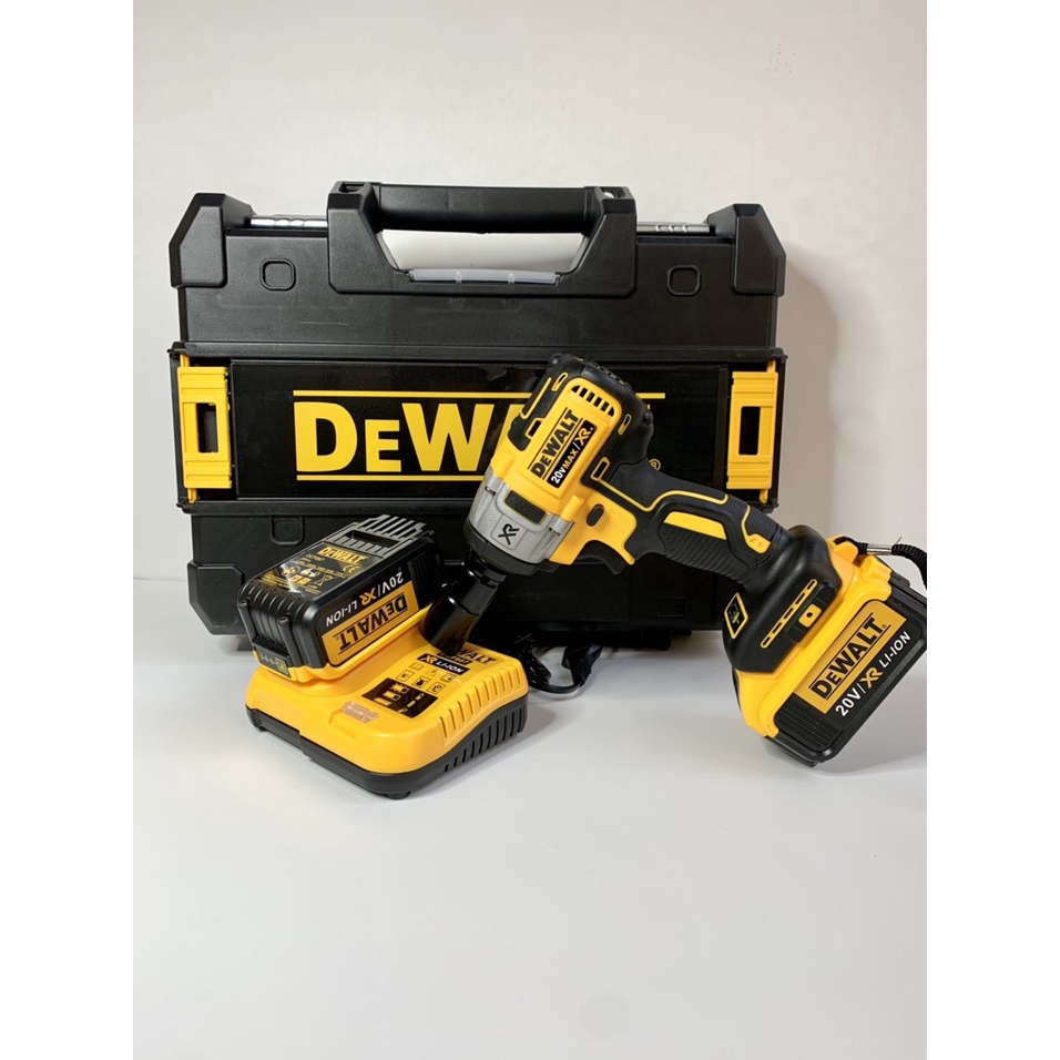 Máy Khoan Pin- Siết Bulong Dewalt 20v - 3 chức năng khoan vít mở ốc, lõi đồng không chổi than động cơ mạnh mẽ pin trâu