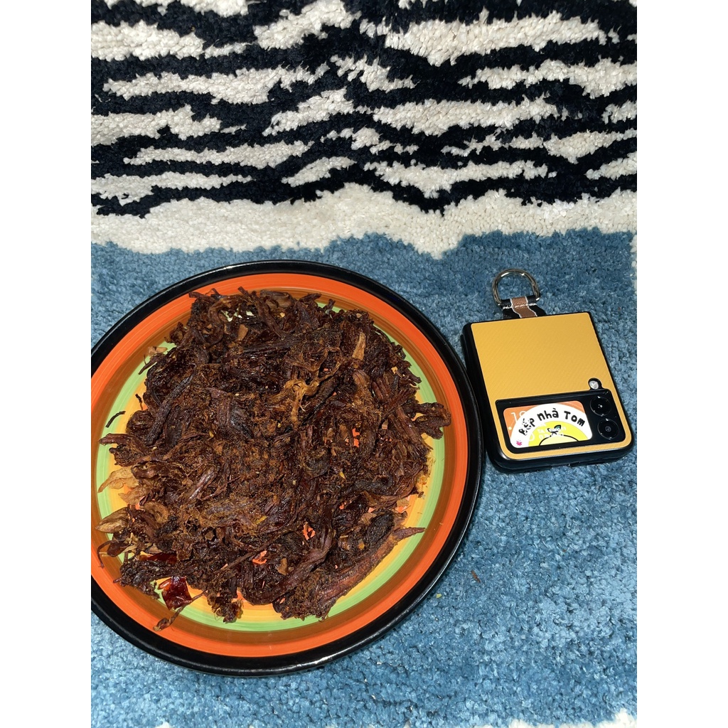 Khô heo cháy tỏi nhà Tom - Bếp Tom chuyên đồ ăn vặt