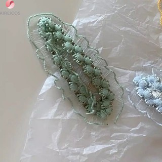 Set 2 kẹp tóc mái có ren siêu xinh