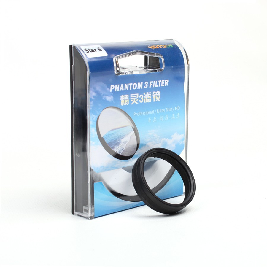 FIlter X-star Phantom 3/4 - phụ kiện flycam DJI Phantom 3/4 - SunnyLife - Hàng chính hãng - Cải thiện màu ảnh