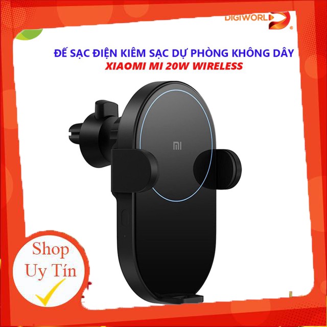 [SALEOFF] [Bản Quốc Tế] Đế giữ tự động kiêm sạc không dây 20W ô tô Xiaomi - bảo hành 6 tháng - Shop thế Giới điện máy ..