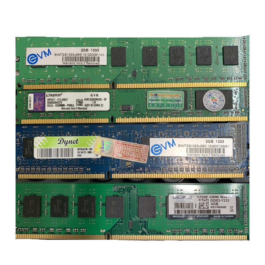 Ram Laptop, PC DDR3 2GB, 4GB bus 1066/1333/1600 (Hàng tháo máy Bảo Hành 12 tháng) | BigBuy360 - bigbuy360.vn