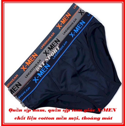 Quần sịp nam, quần sjp tam giác, chất liệu cotton mền mại, thoáng mát