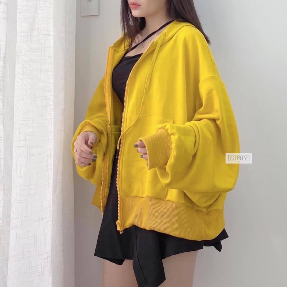 [A031] Áo khoác nỉ trơn có 6 màu - Áo khoác nữ nỉ form rộng giá rẻ có 6 màu | BigBuy360 - bigbuy360.vn