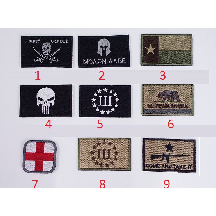 Tấm Patch thêu 511.