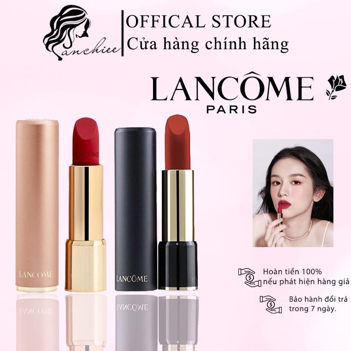 Son Lì Cao Cấp Lancome L'Absolu Rouge 2022 - Vỏ vàng sang trọng quý phải