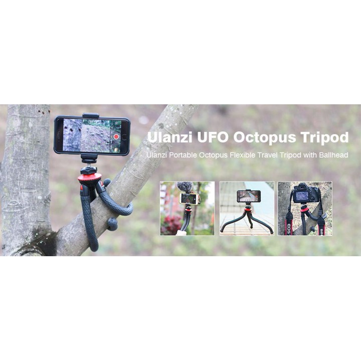 CHÂN ĐẾ TRIPOD BẠCH TUỘC CHO ĐIỆN THOẠI VÀ MÁY ẢNH ULANZI UFO