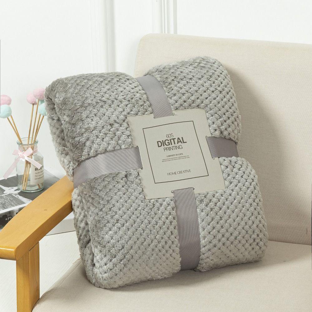 Chăn Lông Cừu Mềm Mại Giữ Ấm Nhiều Màu Tùy Chọn