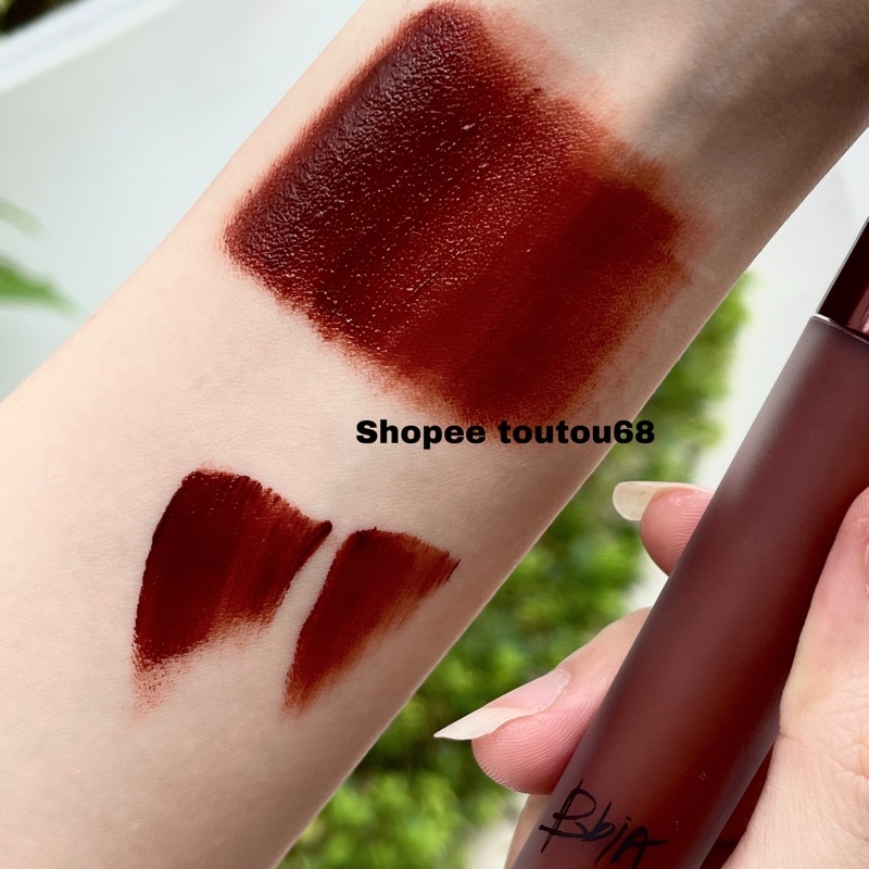 Son BB last velvet lip tint kem mịn lì lên màu siêu chuẩn có ảnh thật