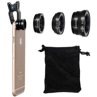 Lens chụp ảnh 3 trong 1 Universal