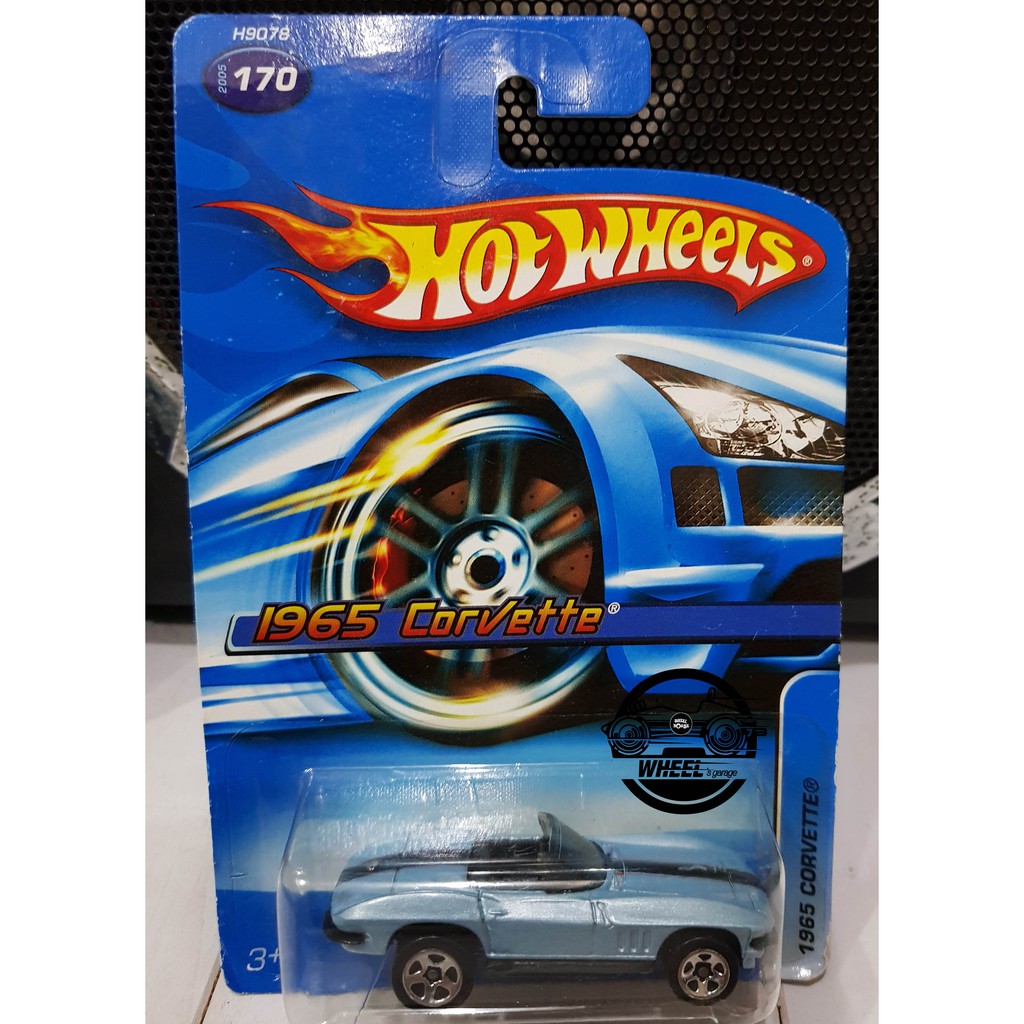 Xe mô hình đồ chơi Hotwheels cơ bản 1:64 - 1965 Corvette