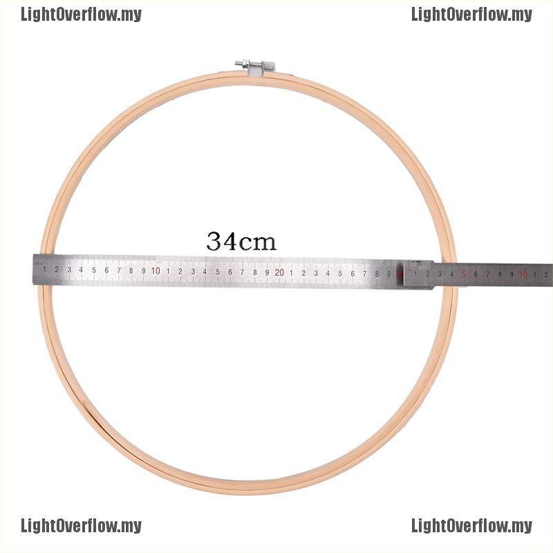 Khung Thêu Bằng Gỗ Hình Tròn Tiện Dụng