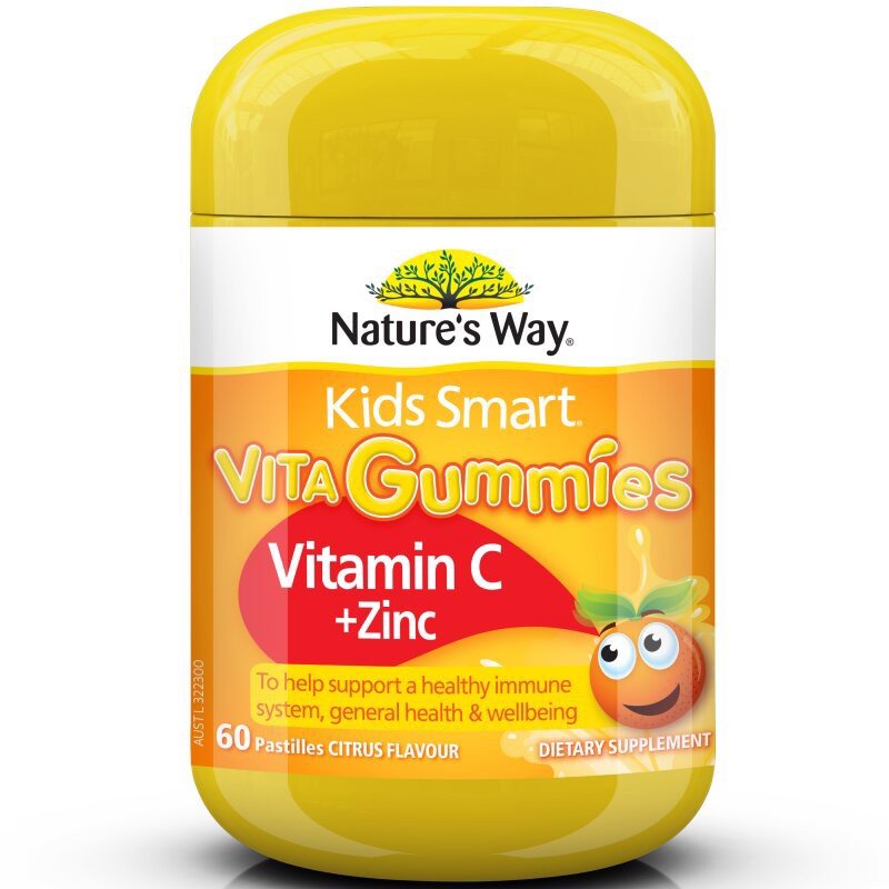 Kẹo dẻo Gummies các loại Nature's Way 60 viên Úc