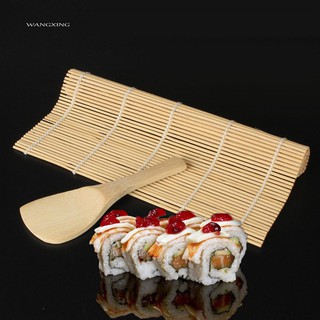Bộ dụng cụ thảm cuộn làm món sushi bằng tre