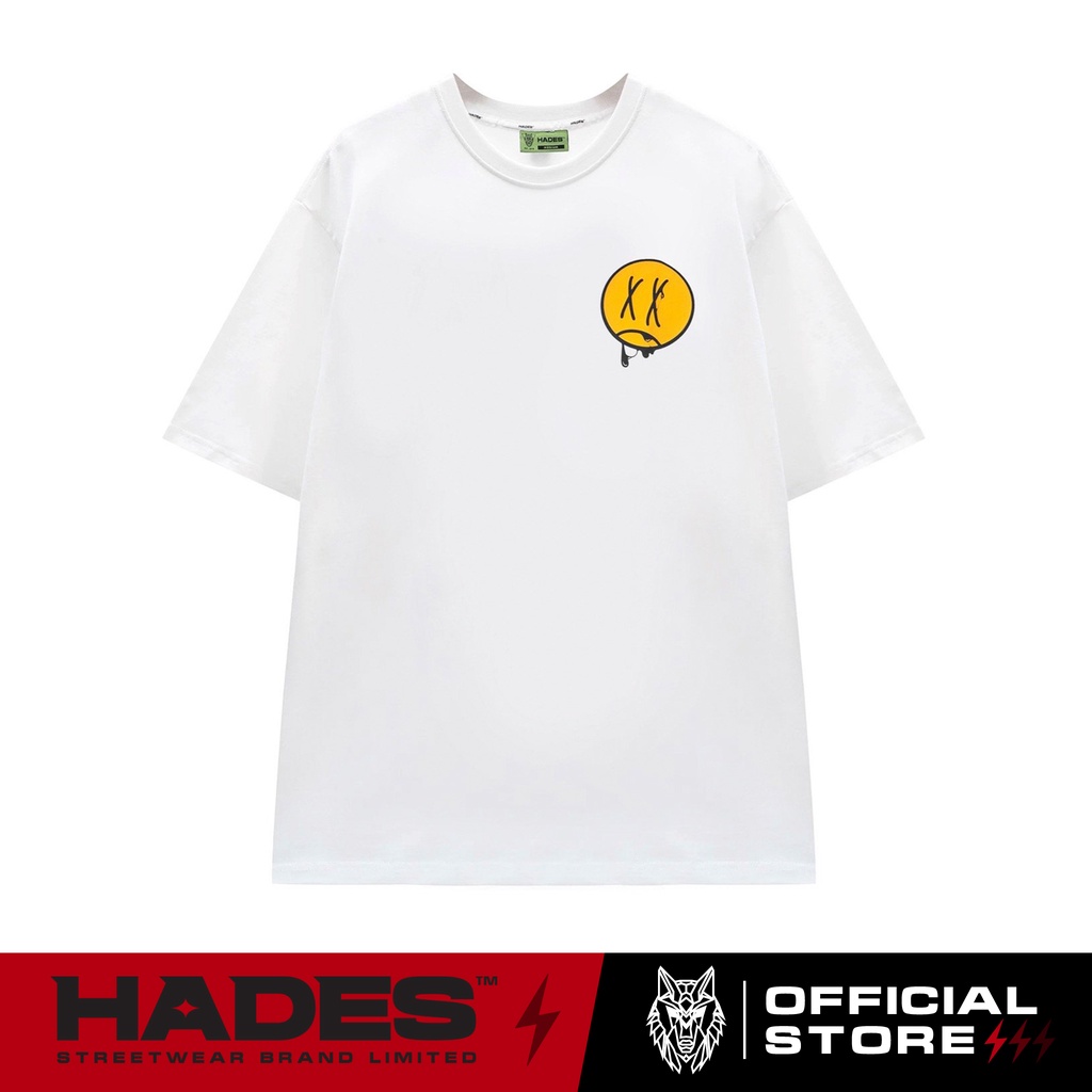 Áo Thun Tay Lỡ Unisex EMOJI 100% Cotton - HADES Brand Chính Hãng | BigBuy360 - bigbuy360.vn
