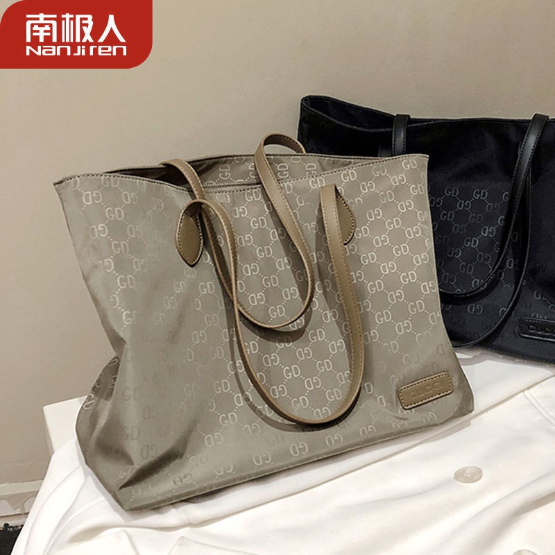 Bán trước♣☃2020 new tote bag nữ Túi có dung tích lớn vải Oxford thời trang đeo vai bố