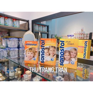 Vitamin TĐK Sanostol Đức [Đủ bill hàng air mua tại Đức]