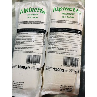 PHÔ MAI MOZARELLA KHỐI 1.5KG