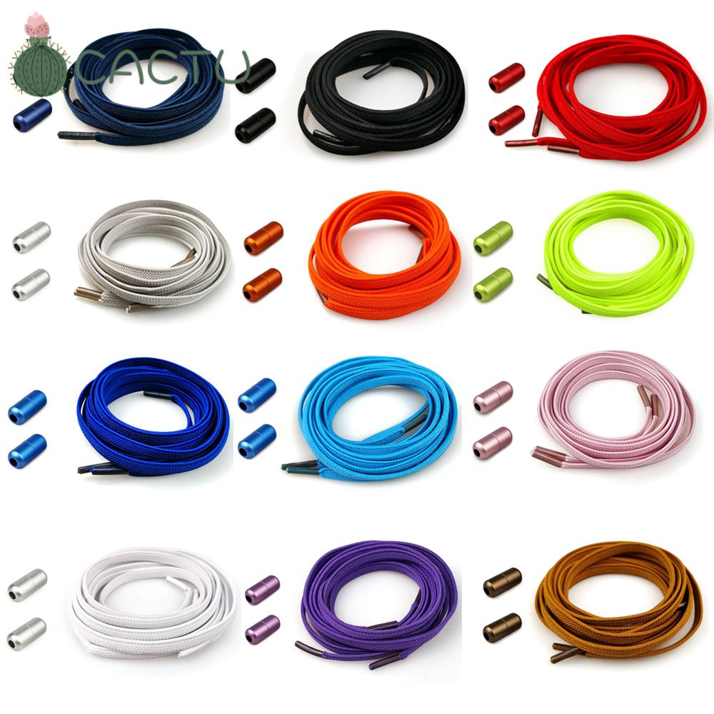 Dây Giày Thể Thao Nhanh Chóng Không Cần Buộc Nhanh Nhiều Màu Sắc Cho Trẻ Em/Người Lớn