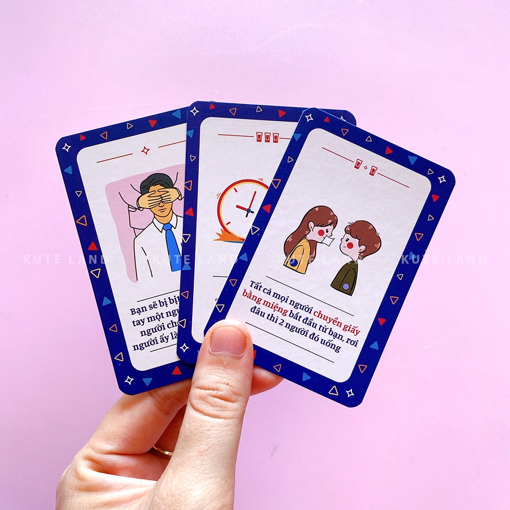 Bộ Bài Drinking Game Say Sưa 78 Lá Bài Trò Chơi Giải Trí Cùng Đám Bạn Trên Bàn Tiệc Vui Nhộn TB-SSUARE