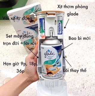 Xịt thơm phòng glade tự động