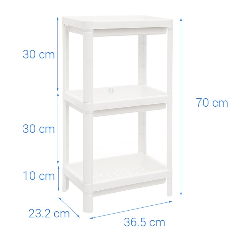Kệ nhà tắm 3 tầng Tokyo inochi để dầu tắm xà bông tiện lợi,kệ gia vị phòng bếp,đồ gia đình đa năng