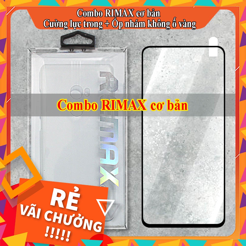 Combo kính cường lực và ốp lưng trong nhám dành cho điện thoại Xiaomi Mi Mix 1,Mi Mix 2,Mi Mix 3, K30 pro, Poco F2 Pro