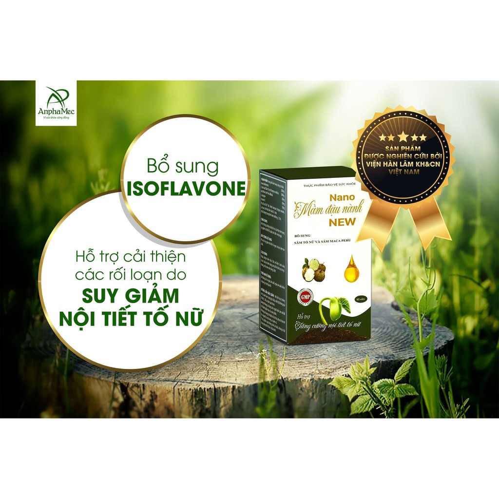 Nano Mầm Đậu Nành New [Viện Hàn Lâm] | BigBuy360 - bigbuy360.vn