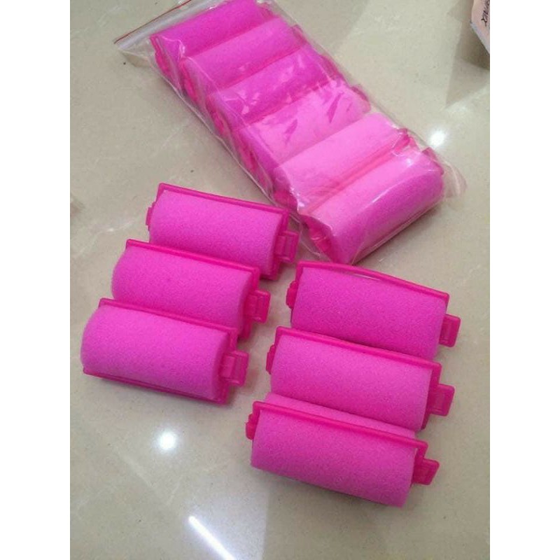 Bộ 6 lô cuốn tóc dạng mút