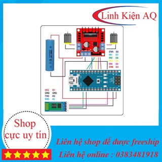 xe điều khiển bluetooth