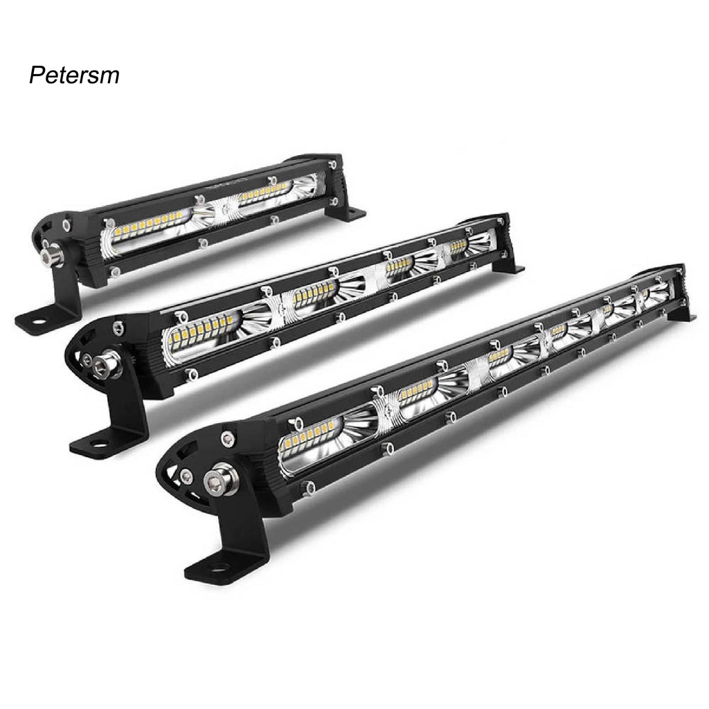 Thanh đèn LED 7/14/20 Inch bằng PP bản rộng tản nhiệt cho SUV