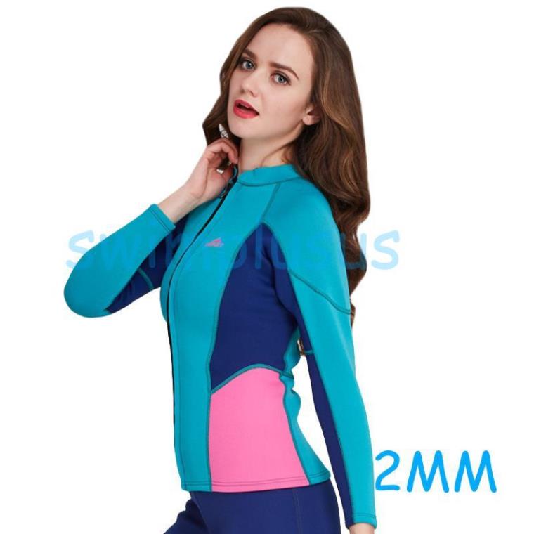 Áo - Quần bơi dài tay giữ nhiệt nữ Sbart 2MM * | BigBuy360 - bigbuy360.vn