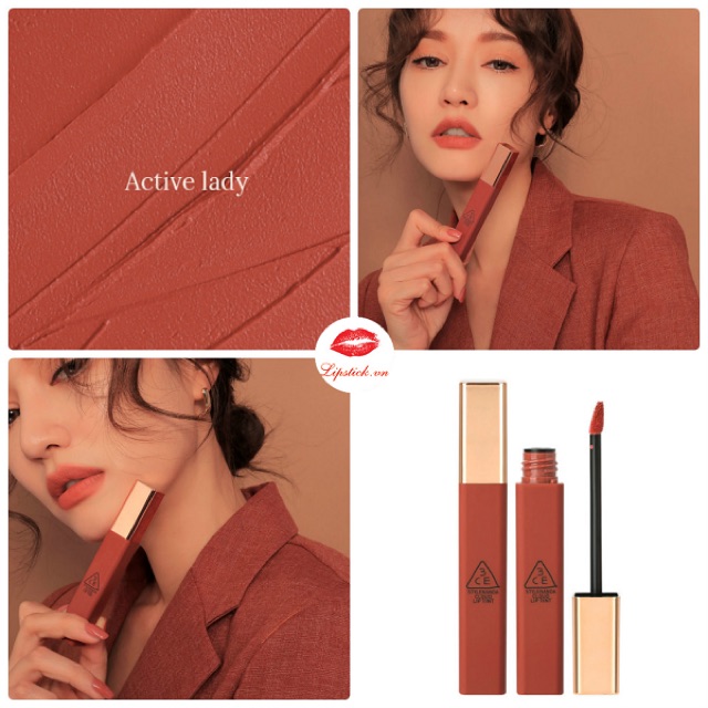 Son Kem Lì, Mịn Môi 3CE Cloud Lip Tint 4g