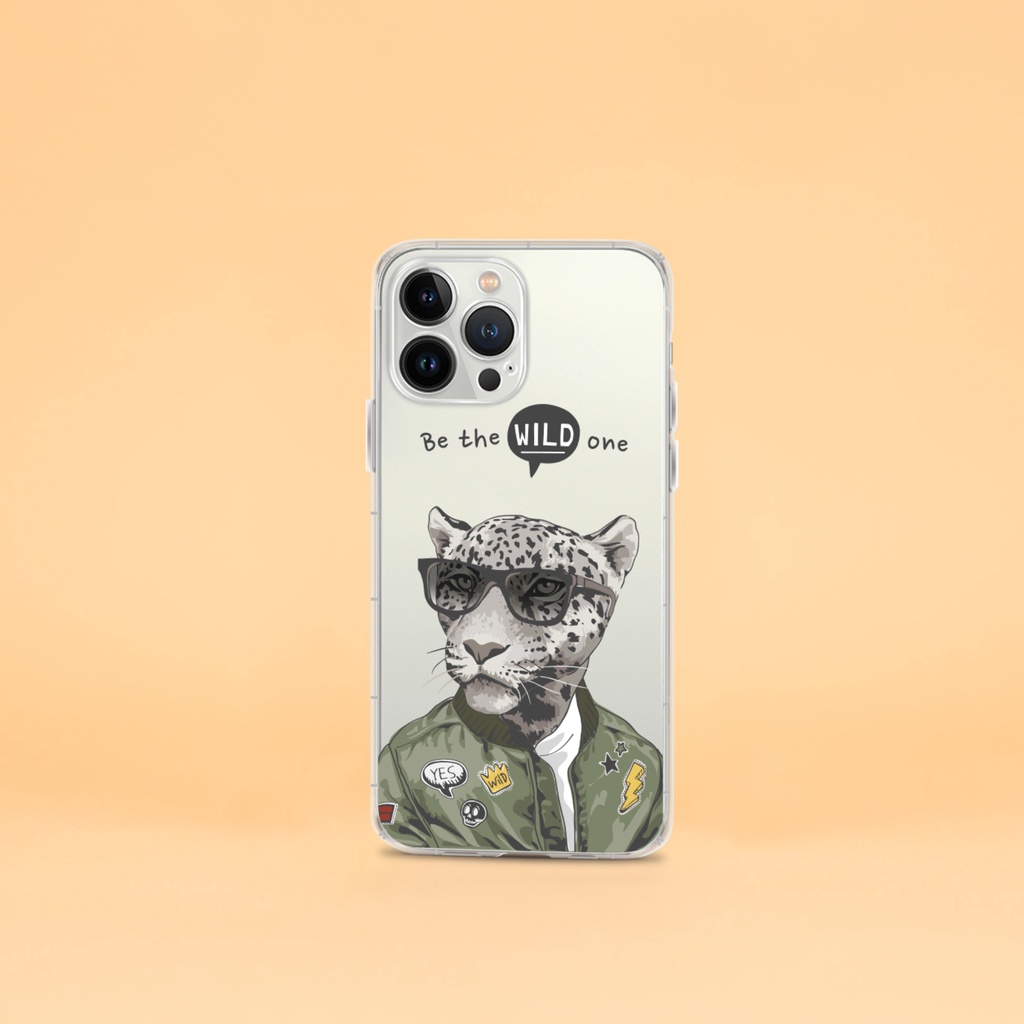 Vỏ ốp iPhone TPU dẻo trong suốt Be The Wild cho iPhone 6 đến 13 pro max - Chinchincase