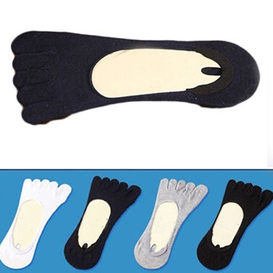 1 Đôi Tất Cotton Xỏ Ngón Chống Trượt Cho Nam