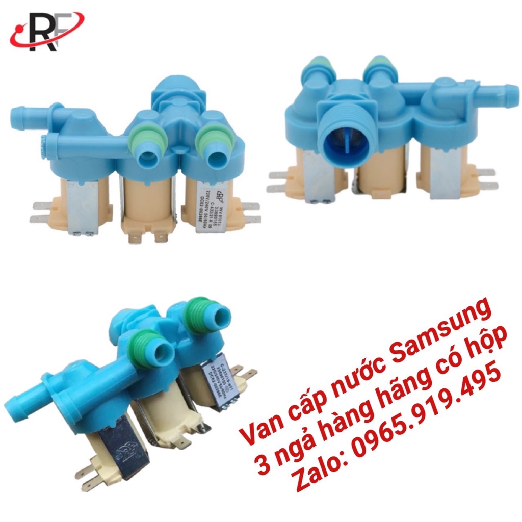 Van cấp nước ba cổng máy giặt samsung hãng