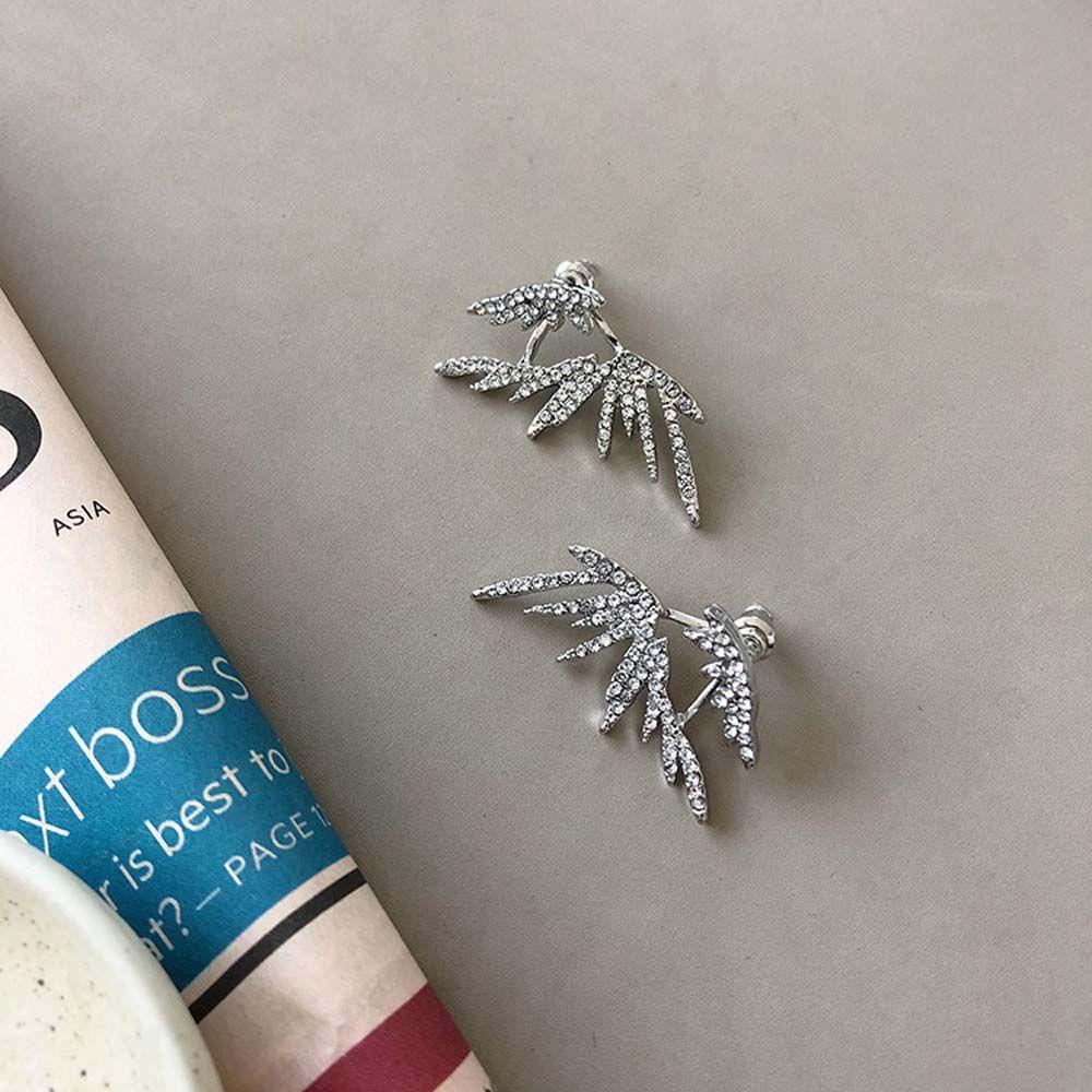 Khuyên Tai Thiết Kế Tinh Tế Thời Trang Dễ Phối Đồ Cho Bạn Gái|Bông Tai Hình Đôi Cánh Thiên Thần Thời Trang