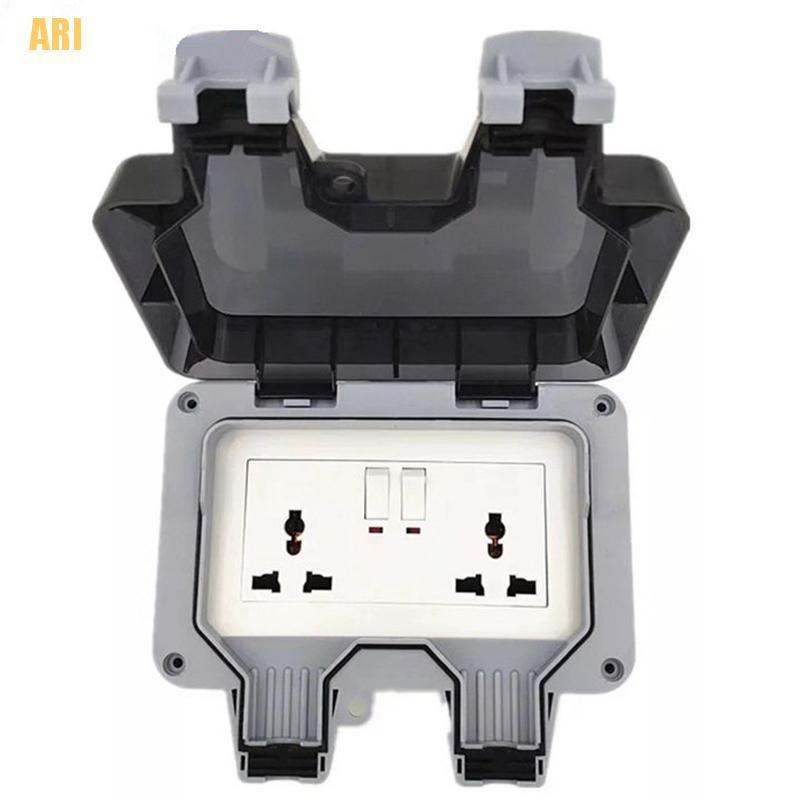 Ổ Cắm Điện Chống Nước IP66 13A Phích Cắm US &amp; EU UK &amp; AU