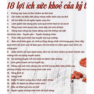 Kỷ Tử đỏ sấy khô