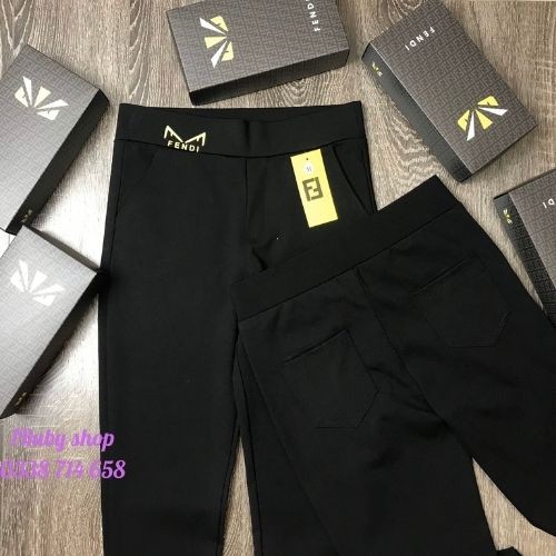 Quần Tregging Nữ F-E-N-D-Y 🍀FRRESHIP🍀 Quần Legging Tregging Nữ Cạp Cao Vải Cao Cấp Thun Ôm Dày Dặn | BigBuy360 - bigbuy360.vn