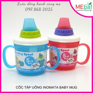 Cốc Tập Uống Có Núm Inomata Nagaku Hàng Nhật An Toàn Cho Bé