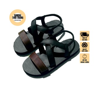 Giày sandal đi học nữ nam quai chéo xăng đan học sinh giá rẻ