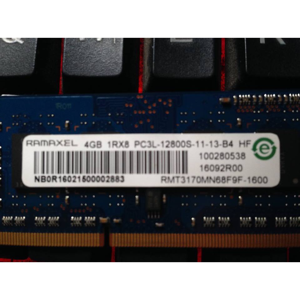 Ram Laptop DDR3L 4GB 1600 1.35V Cũ | BigBuy360 - bigbuy360.vn