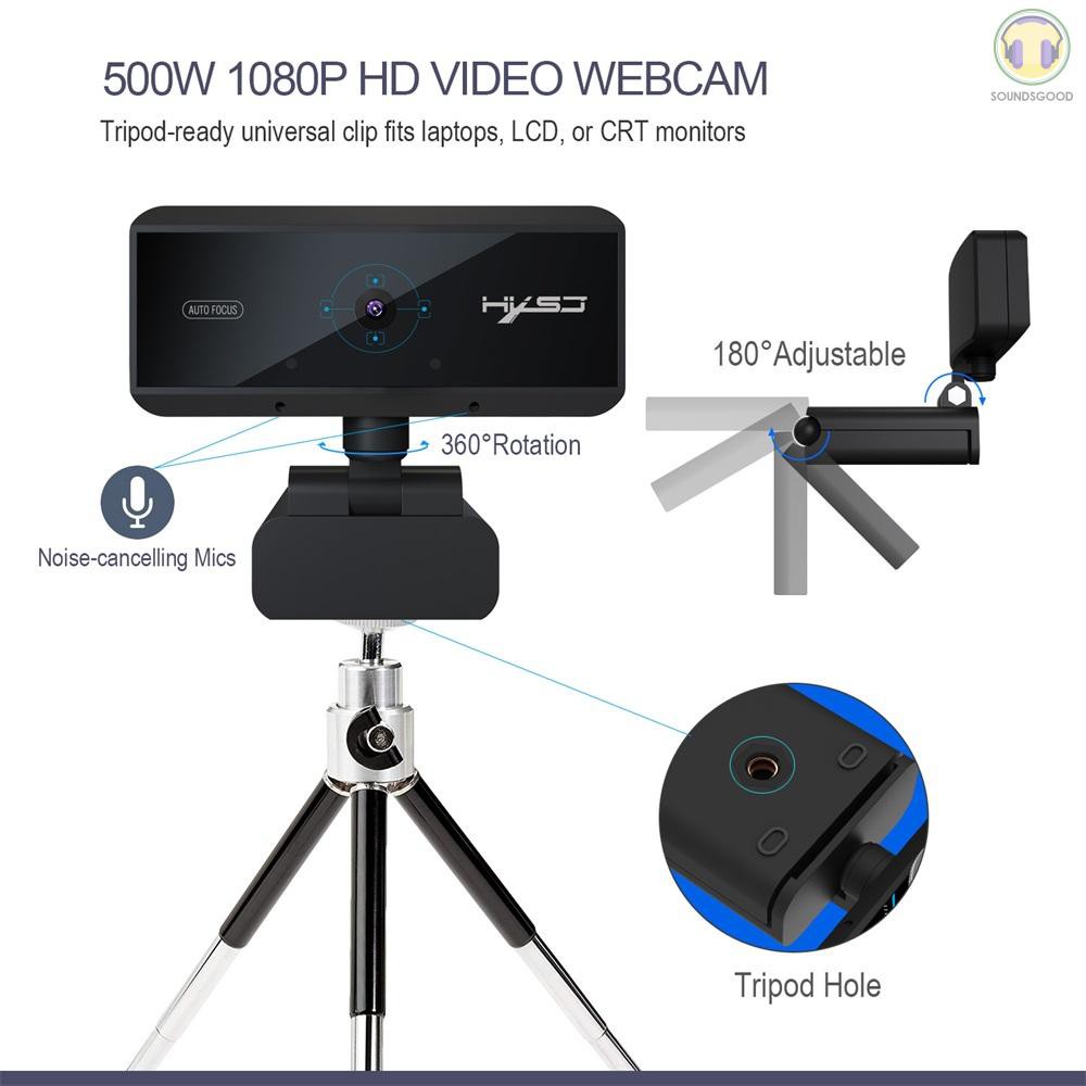 Webcam Hxsj S3 5 Triệu Pixels Cho Máy Tính | BigBuy360 - bigbuy360.vn