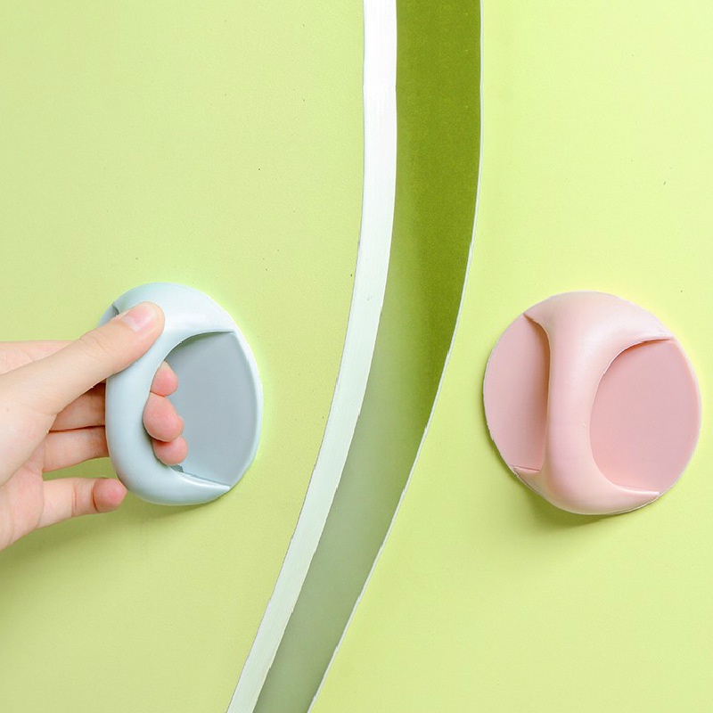Móc dính CỬA TỦ tròn giúp mở ngăn kéo dễ dàng, tiện lợi ( 1 chiếc)