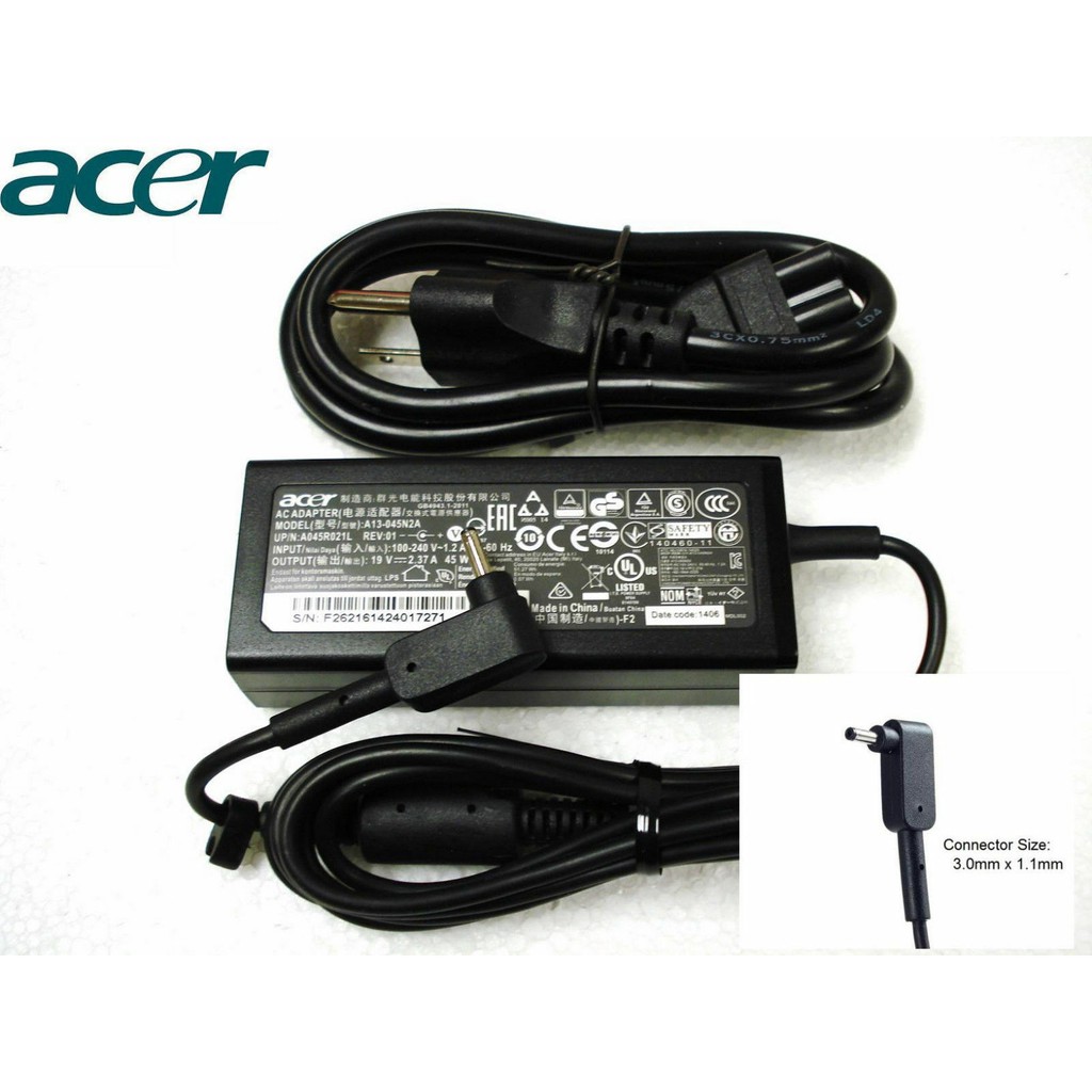 SẠC LAPTOP ACER SWIFT 3 ,SF314-51, SF314-51-38EE 19v-2.37a-45w