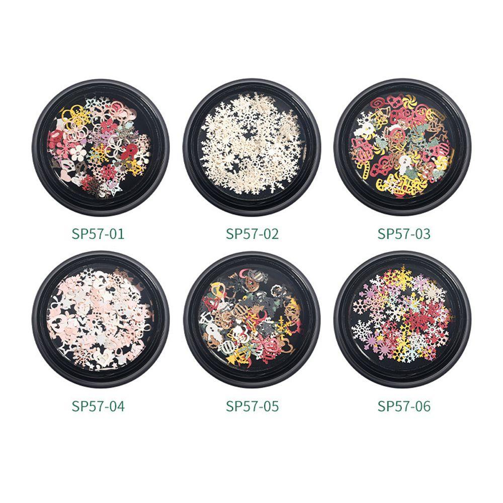 Set 100 Phụ Kiện Trang Trí Móng Tay Lấp Lánh 3D DIY Dành Cho Nữ