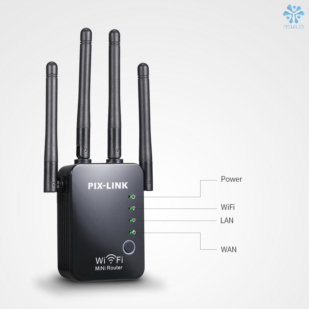 Bộ Khuếch Đại Tín Hiệu Wifi Không Dây 300mbps Màu Đen Phích Cắm Eu | BigBuy360 - bigbuy360.vn