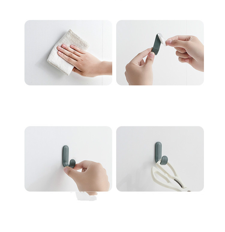 Móc Treo Quần Áo mini Dán Tường Không Cần Khoan Phong Cách Bắc Âu